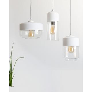 Beliani Lampe suspension en Verre Moderne MURRAY  