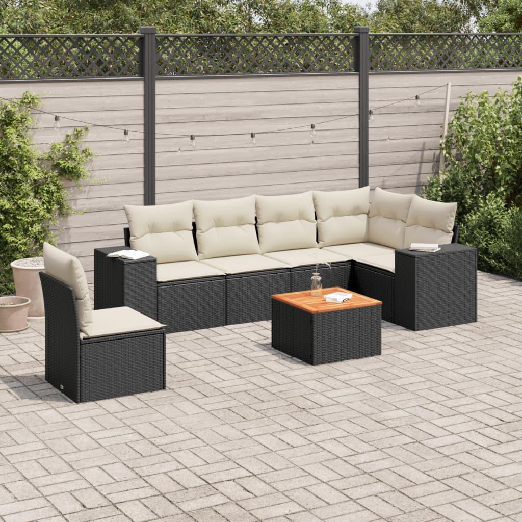 VidaXL Garten sofagarnitur poly-rattan  