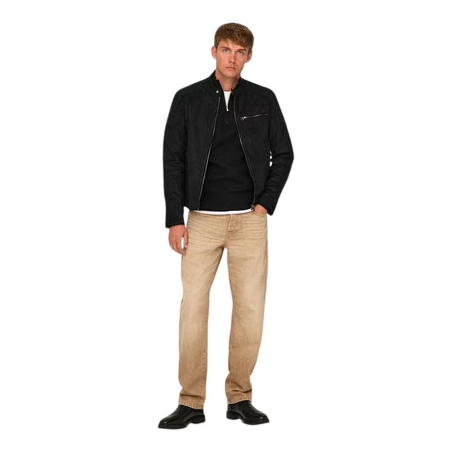 ONLY  Veste Motard Motiftyle Uni 