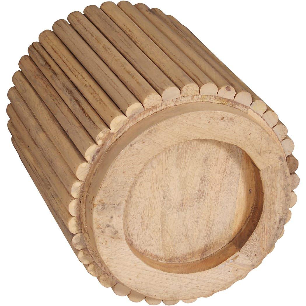 mutoni Table d&#039;appoint Piccard bois de manguier naturel 40  