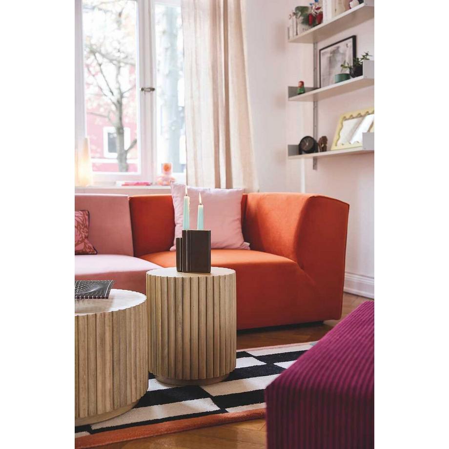 mutoni Tavolino Piccard in legno di mango naturale 40  