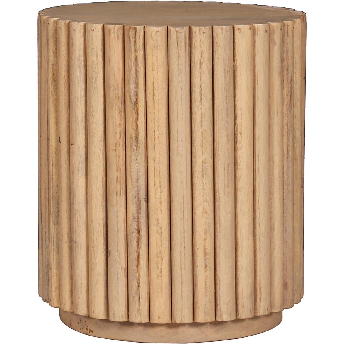 mutoni Table d'appoint Piccard manguier naturel années 40  