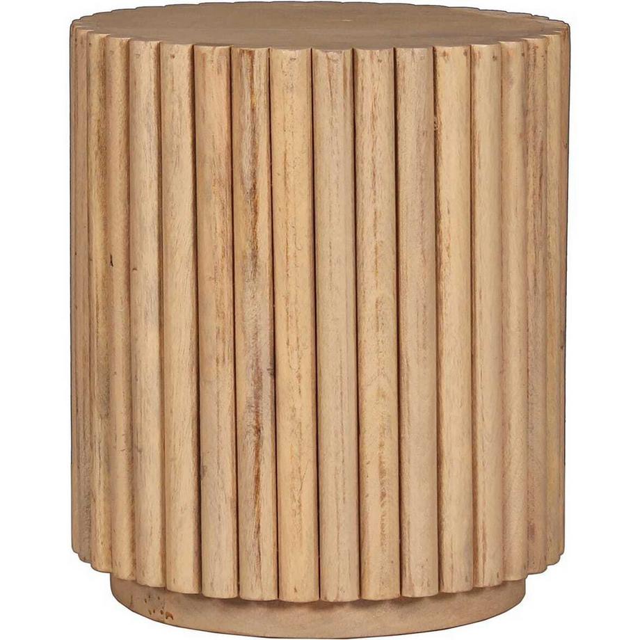 Tavolino Piccard in legno di mango naturale 40