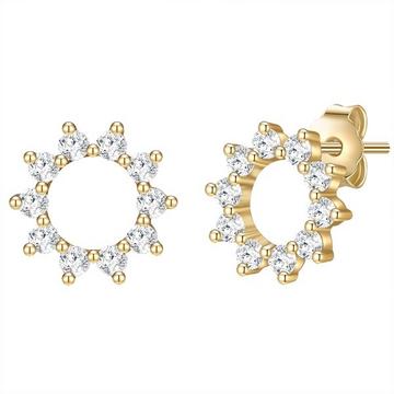 Ohrstecker Blume/Kreis