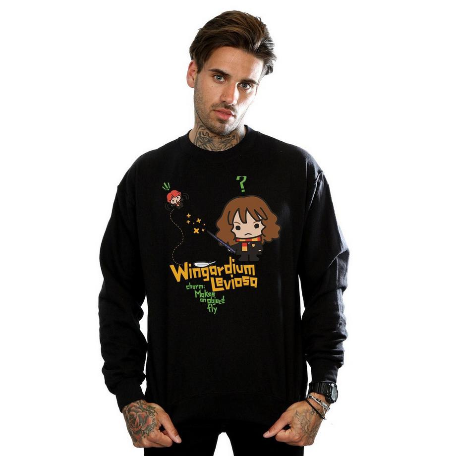 HARRY-POTTER Hermione Granger Wingardium Leviosa Junior Sweatshirt  