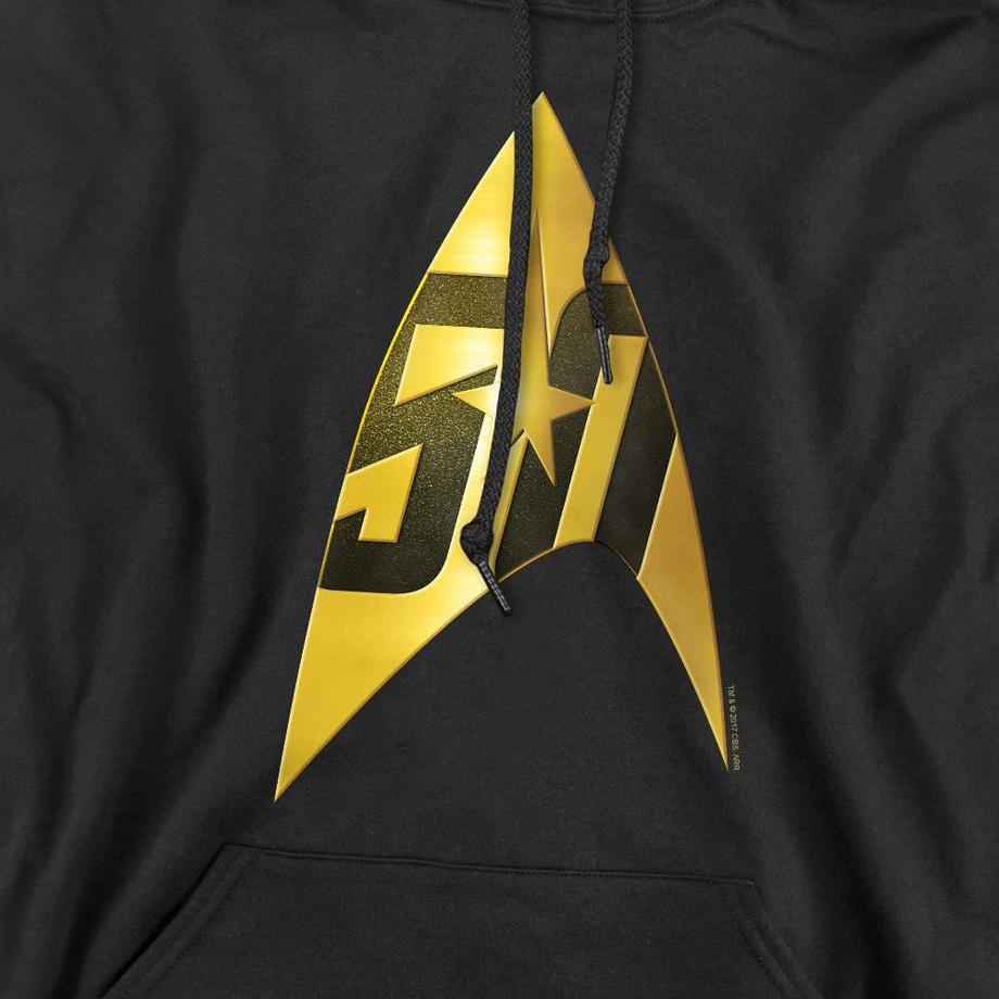Star Trek 50th Anniversary Delta Felpa con cappuccio  