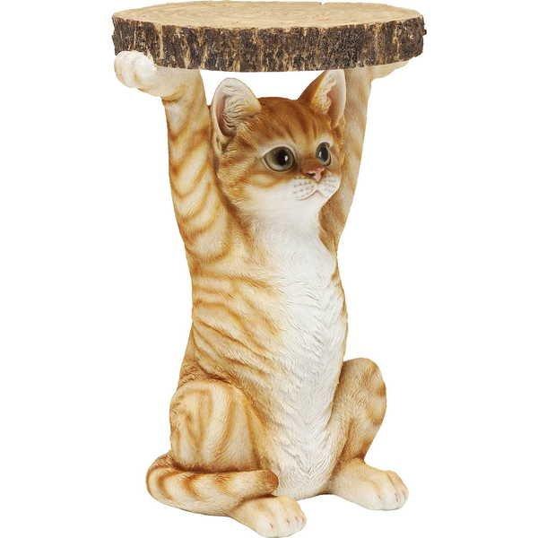 KARE Design Beistelltisch Animal Ms Cat Ø33cm  