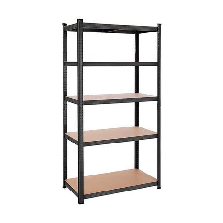 Calicosy Étagère à 5 niveaux réglables pour charge lourde - H200 cm  