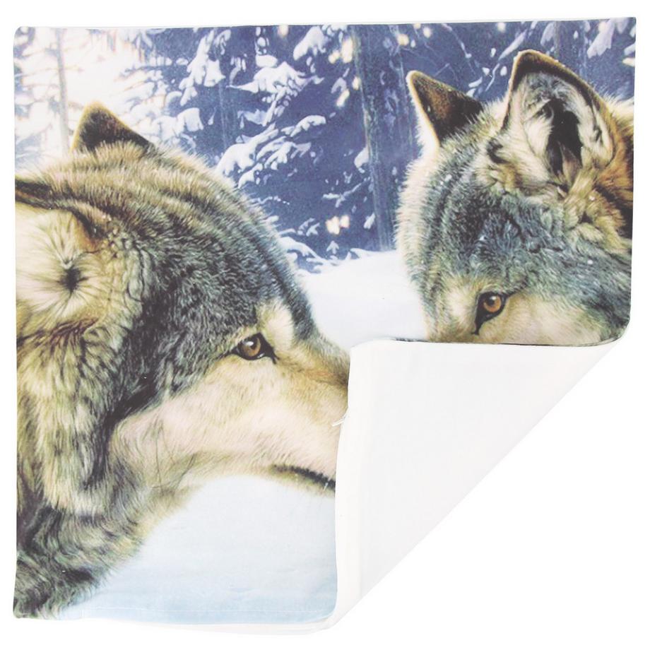 Avizar 2 Stk. Kissenbezüge Wölfe  