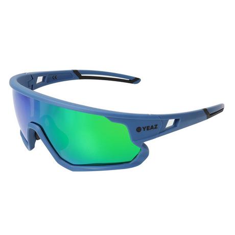 YEAZ  SUNRISE Sport-Sonnenbrille Cyan Blue/Green 