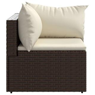 VidaXL Ecksofa poly-rattan  