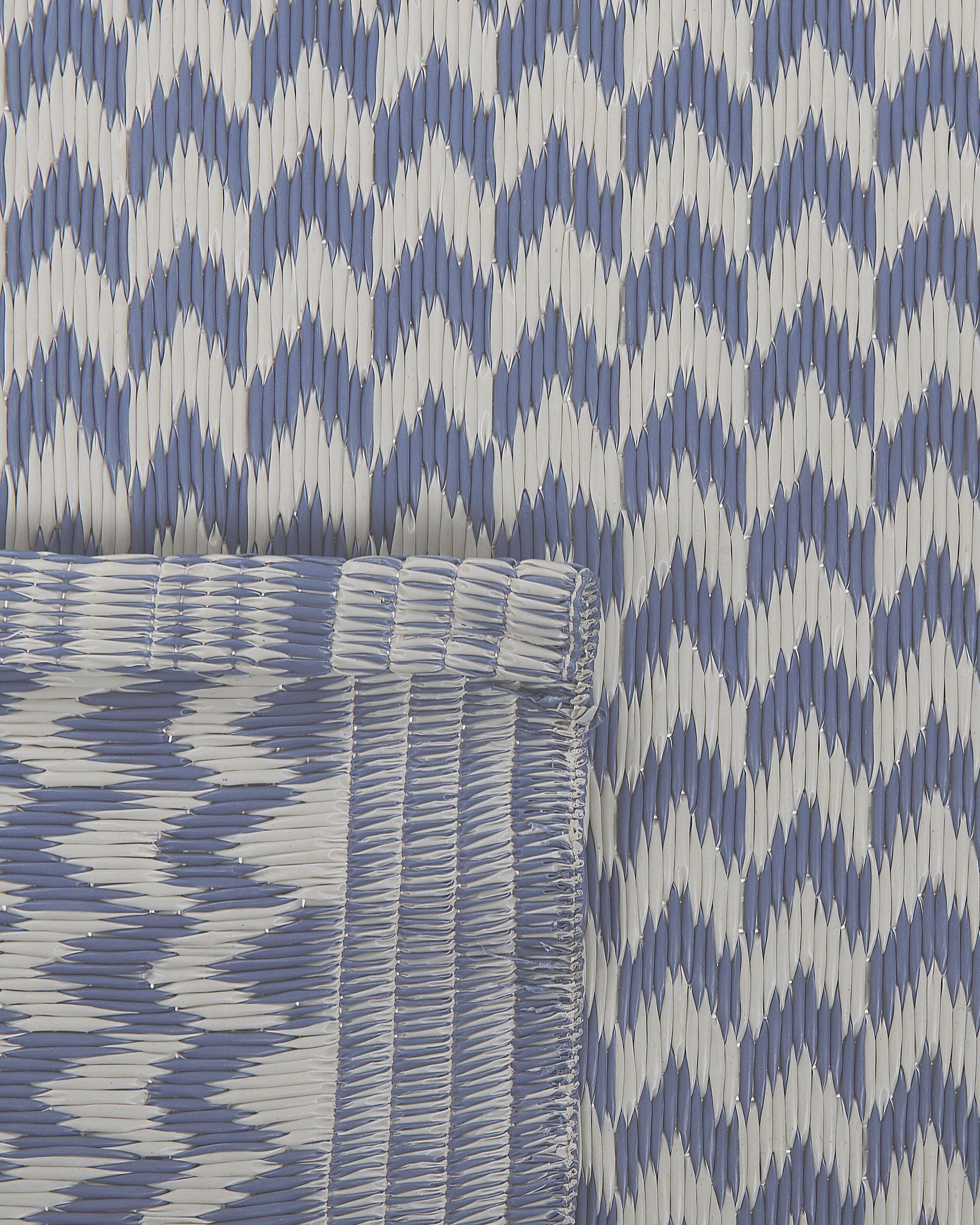 Beliani Outdoorteppich aus Polypropylen Modern MANGO  