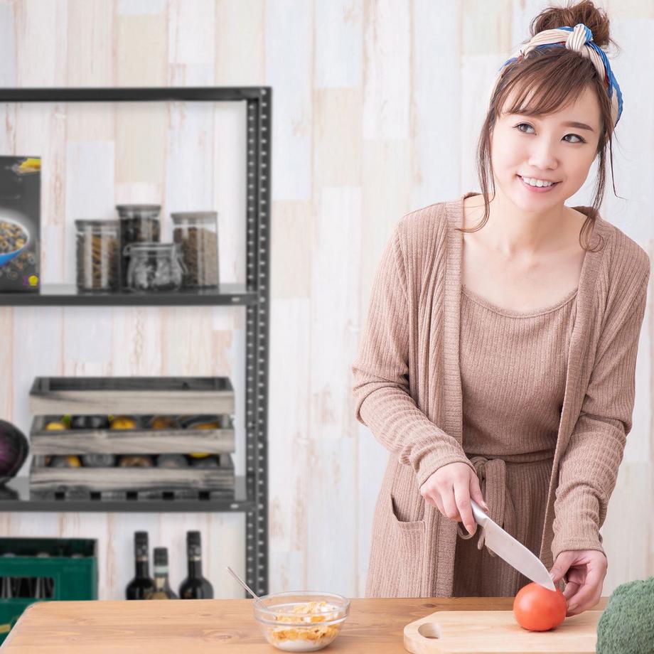 B2X Ripiani robusti neri con 4 livelli  