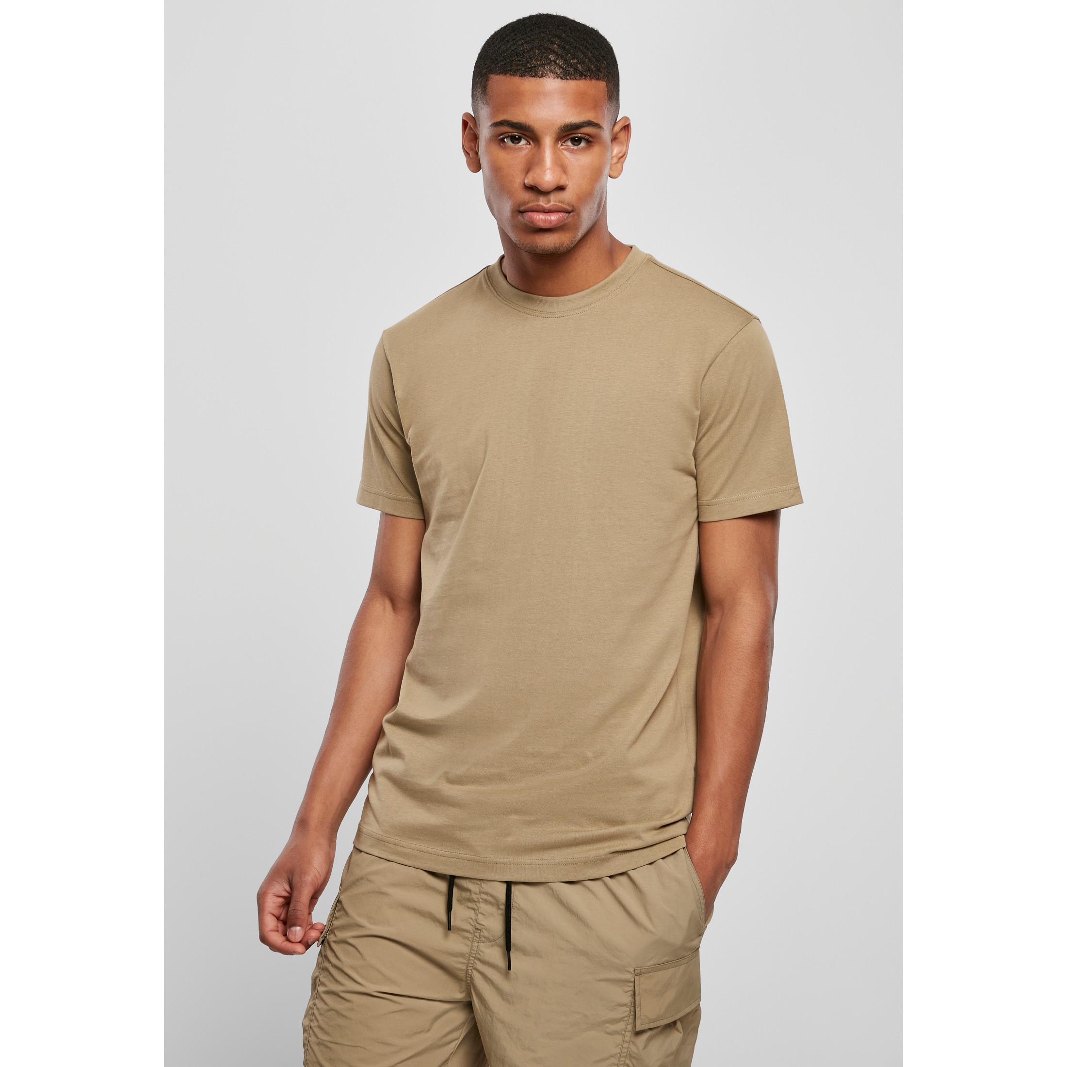 URBAN CLASSICS Basic Rundhals T-Shirt  