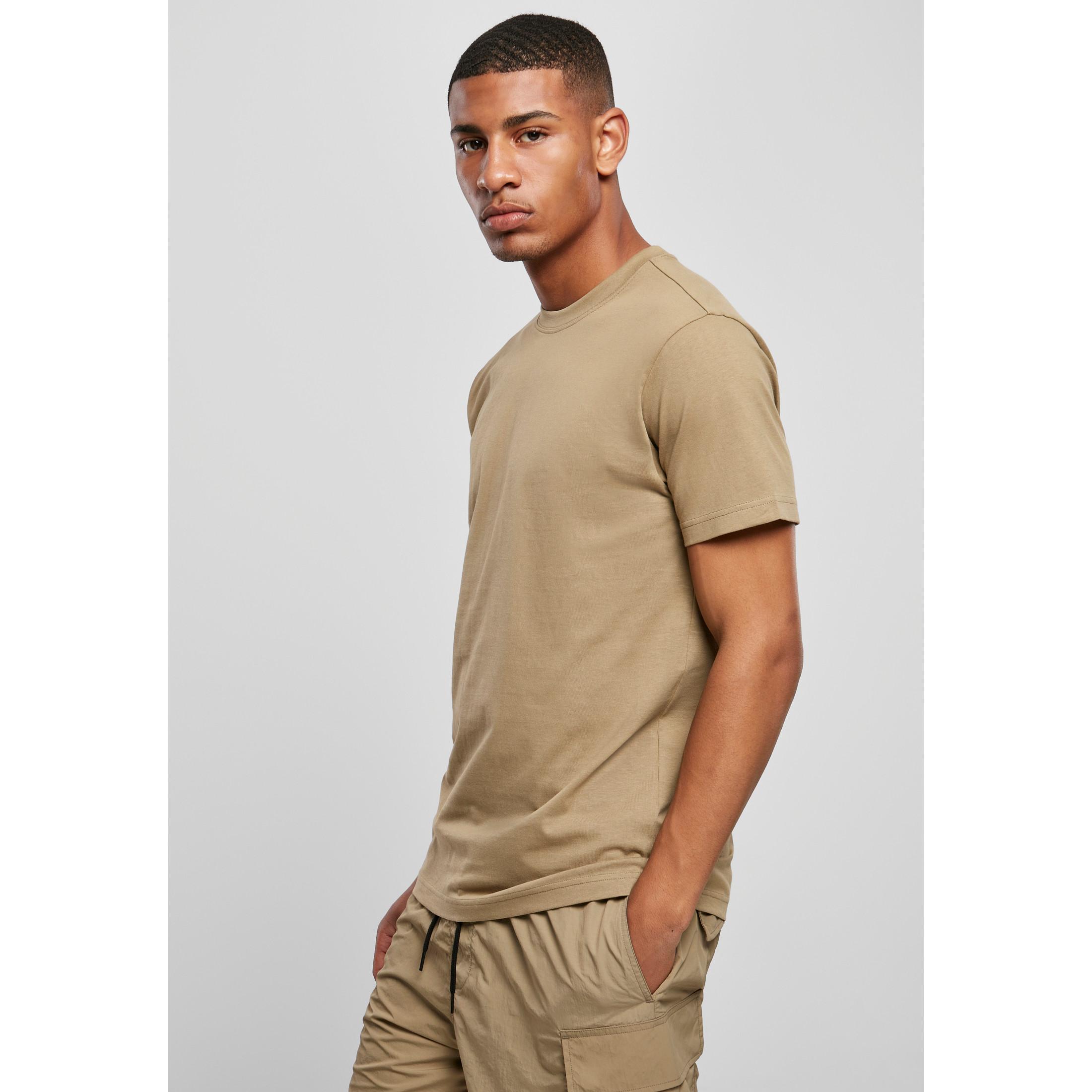 URBAN CLASSICS Basic Rundhals T-Shirt  