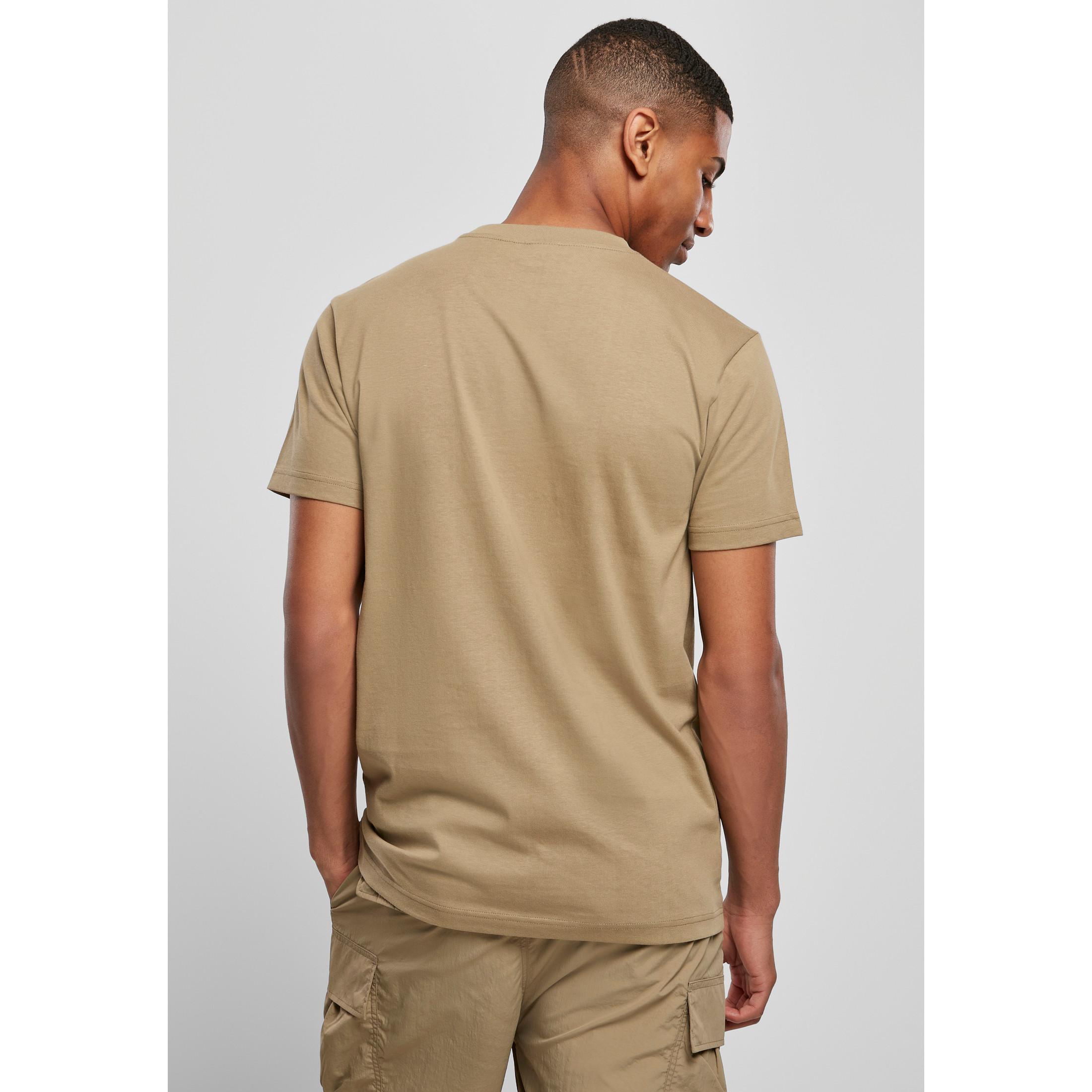 URBAN CLASSICS Basic Rundhals T-Shirt  