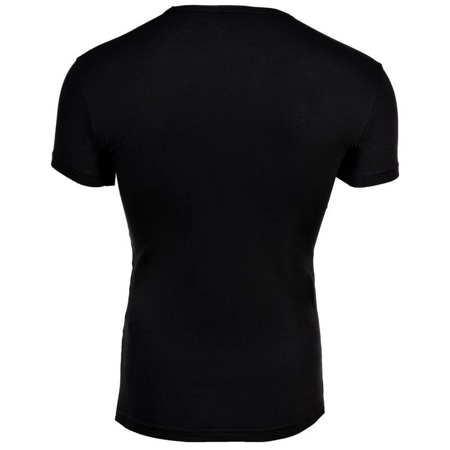 EMPORIO ARMANI Bold Monogram T-Shirt Coupe Ajustée Lot de 2  