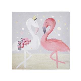 Beliani Lot de 3 toiles en Tissu Moderne TIMIA  