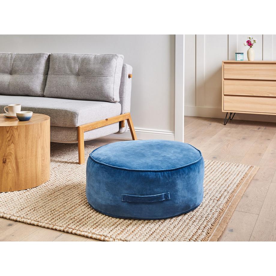 Beliani Pouf Rétro YULLE  
