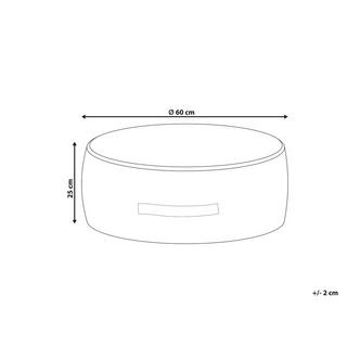 Beliani Pouf Retro YULLE  