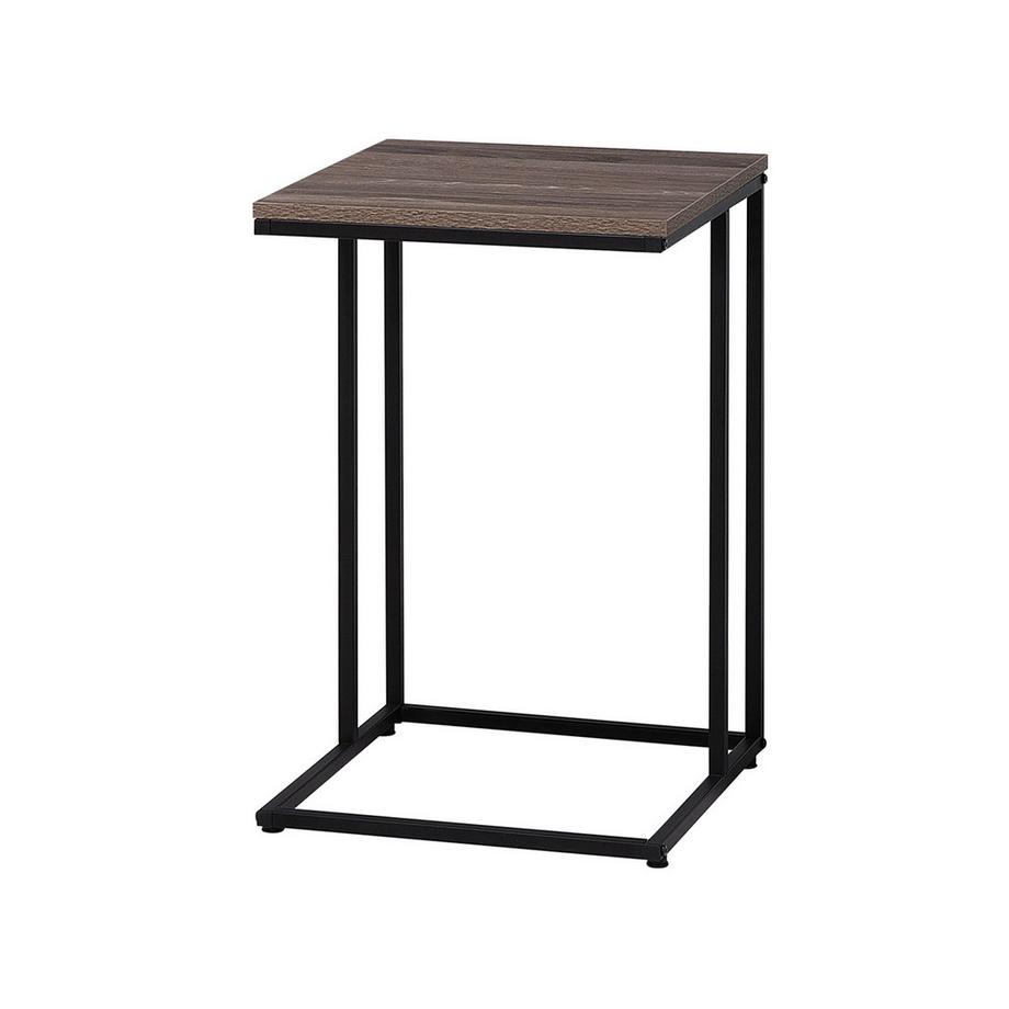 Beliani Table d'appoint en Panneau de particules de bois Industriel TROY  