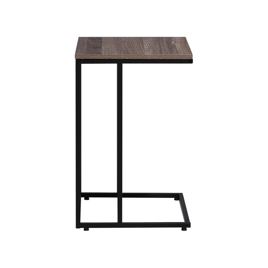 Beliani Table d'appoint en Panneau de particules de bois Industriel TROY  