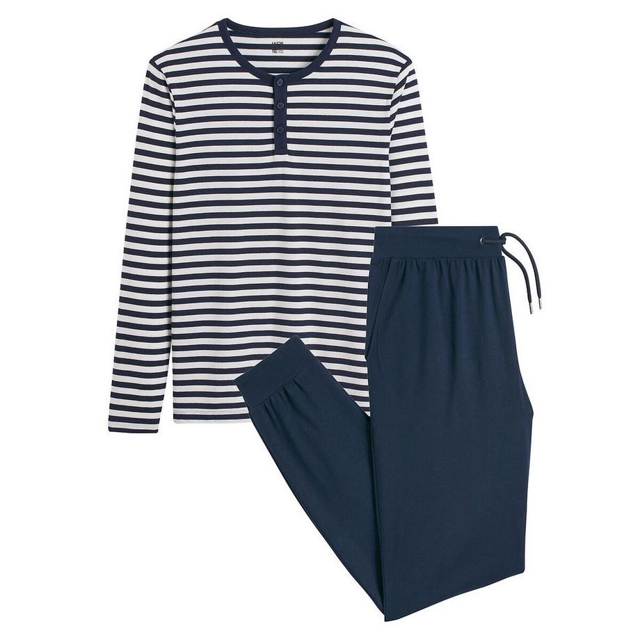 La Redoute Collections Baumwoll Jersey Pyjama  