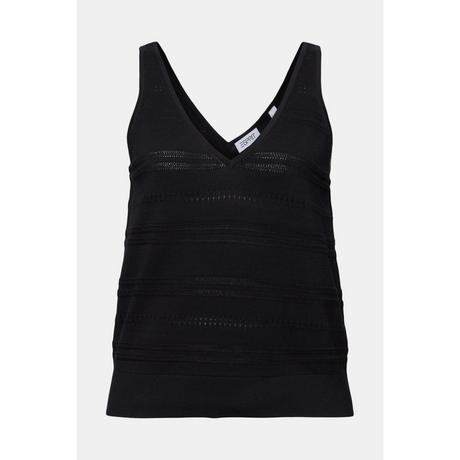 ESPRIT Débardeur Tricot Col V  