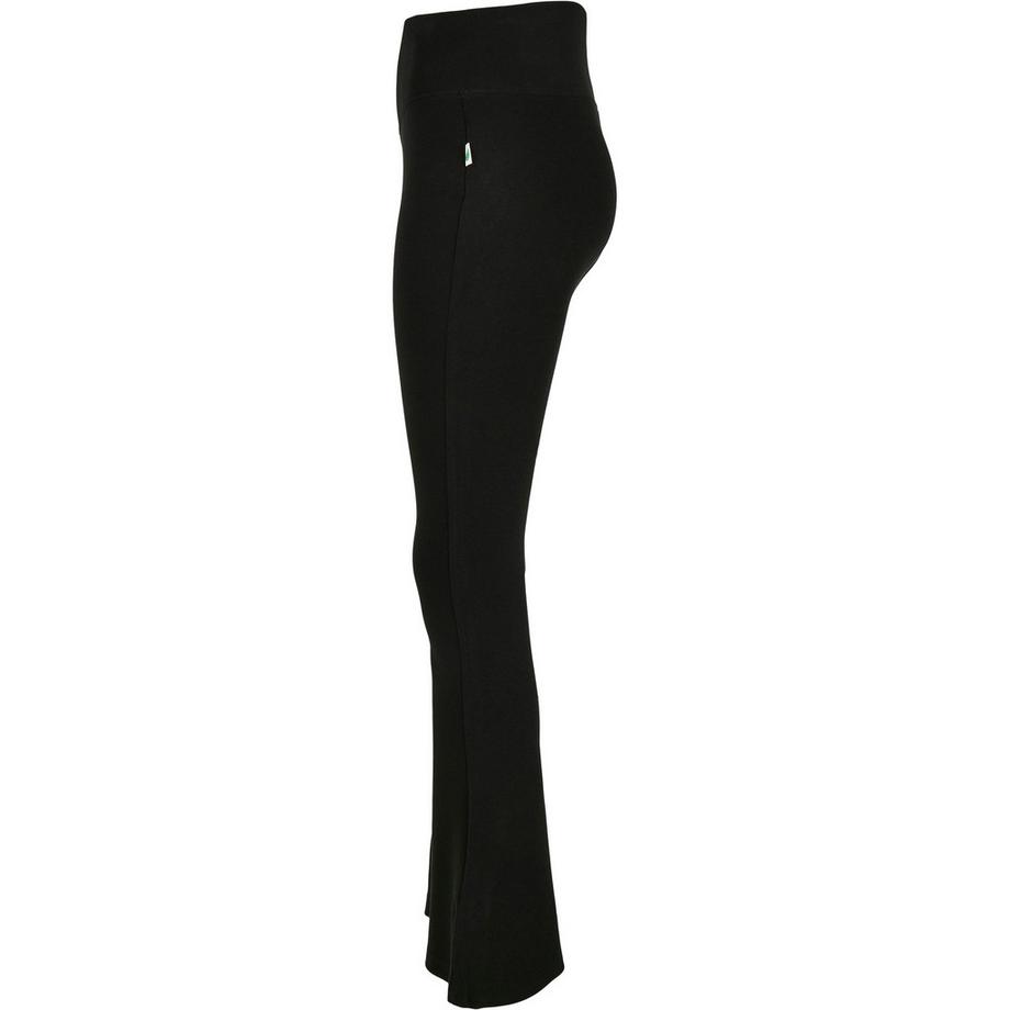 URBAN CLASSICS Organic Interlock Bootcut Leggings  