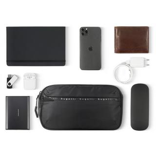 BUGATTI Bauchtasche Schwarz  