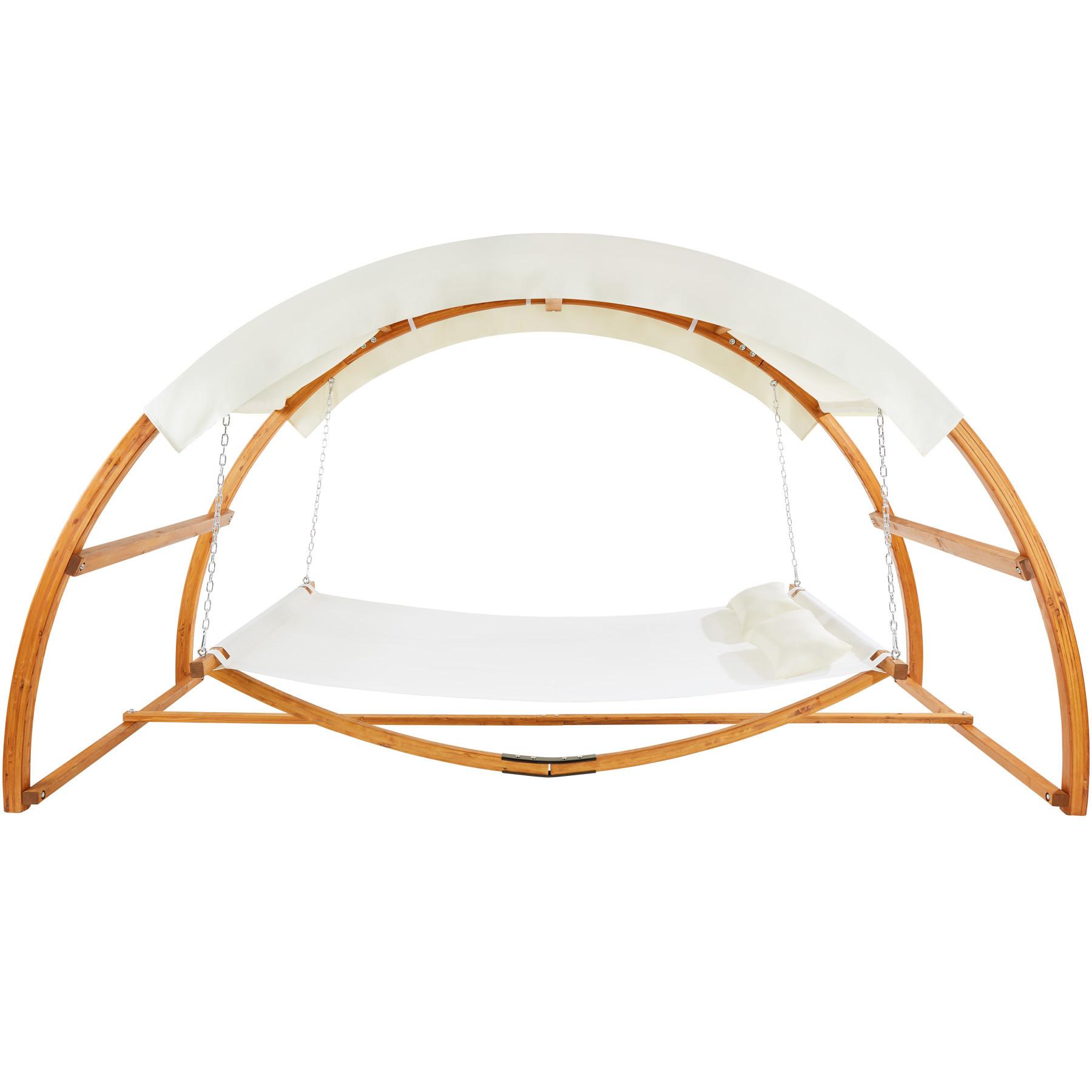 Tectake Hamac LOCARNO pour 2 personnes 328x160x171,5cm  