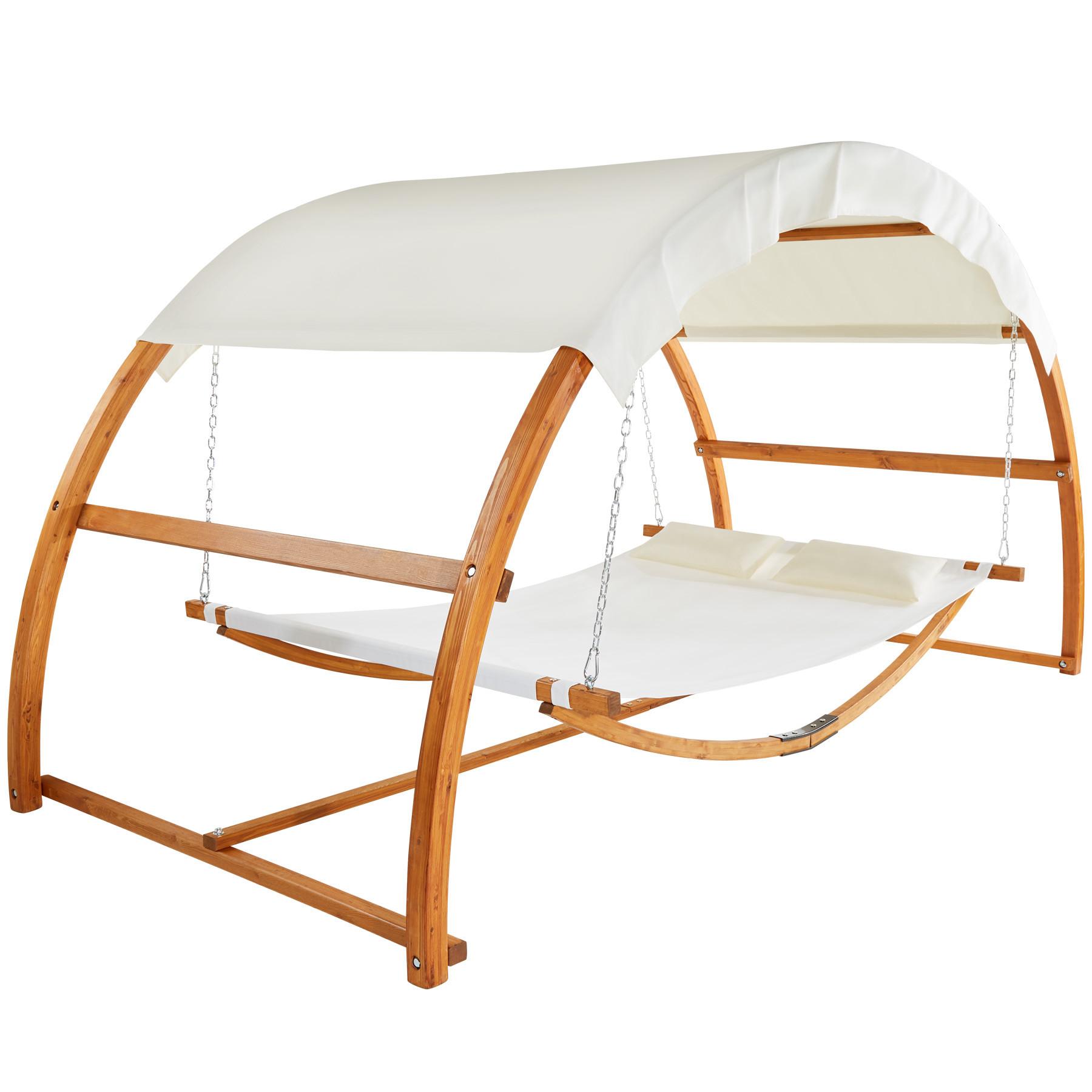 Tectake Hamac LOCARNO pour 2 personnes 328x160x171,5cm  