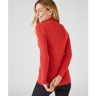 Damart  Rippenpullover mit Stehkragen aus 50 % Merinowolle 