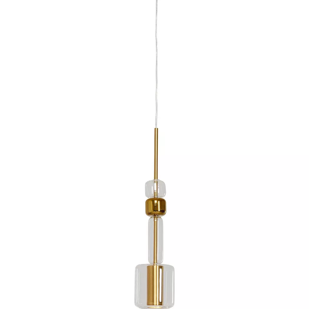 KARE Design – Hängeleuchte Candy Bar gold rund 13, One Size, Gold
