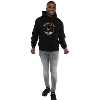 Nasa Classic Apollo 11 Felpa con cappuccio  