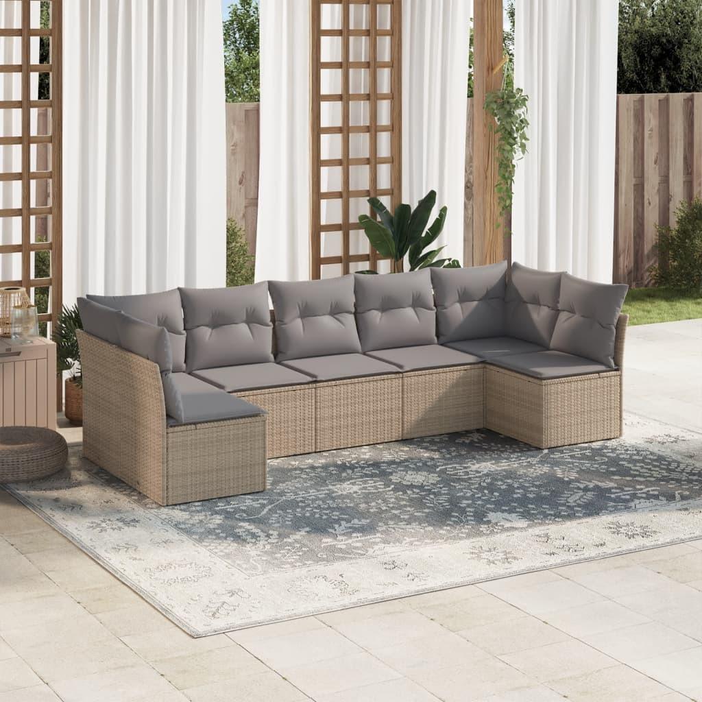 VidaXL Garten sofagarnitur poly-rattan  