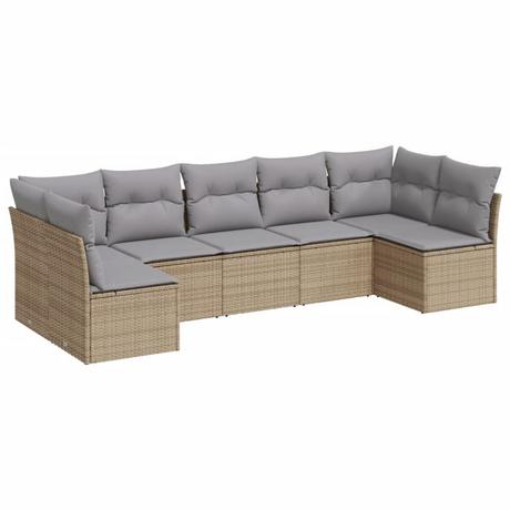 VidaXL Garten sofagarnitur poly-rattan  