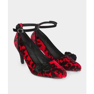 Joe Browns  Chaussures en velours imprimé floral 