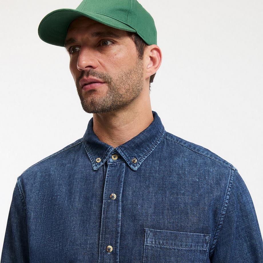 La Redoute Collections Camicia in denim di cotone  