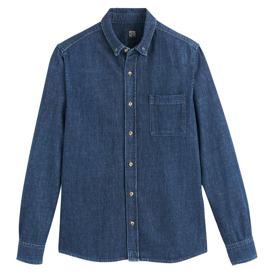 La Redoute Collections Camicia in denim di cotone  