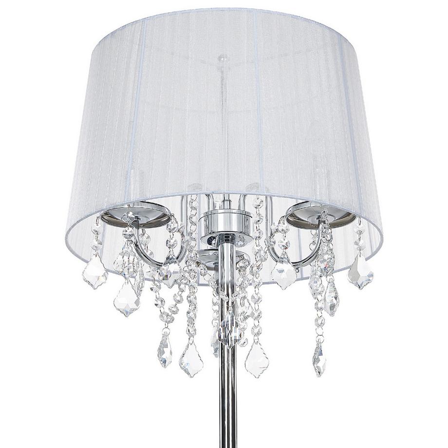 Beliani Lampadaire en Métal Glamour EVANS  