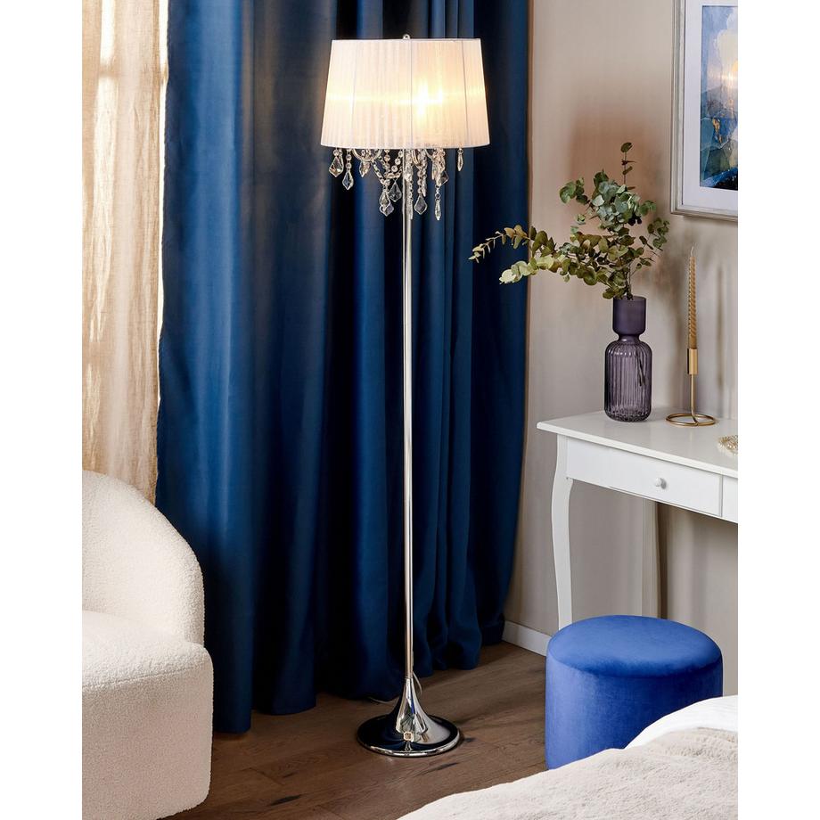 Beliani Lampadaire en Métal Glamour EVANS  