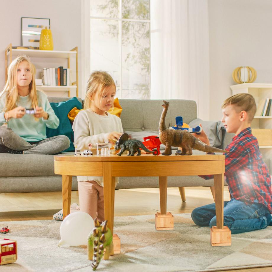 B2X  4er-Set Möbelerhöhungen in verschiedenen Farben. Farben 