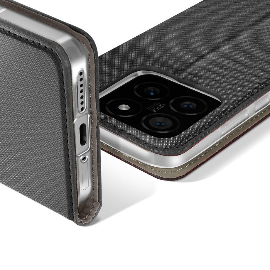 Avizar  Housse Xiaomi 14 Élégant - Noir 