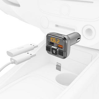 hama  Hama 00014165 transmetteur FM 87,6 - 107,9 MHz Allume-cigare Argent 