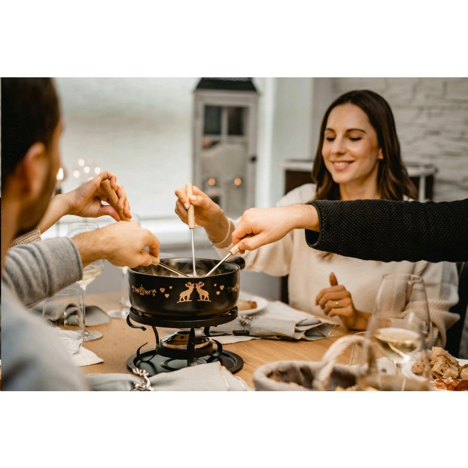 Kadastar  Deers in Love E22 Käsefondue Caquelon 