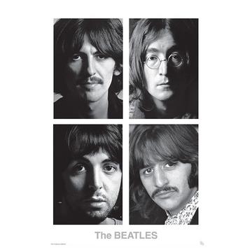 Poster - Gerollt und mit Folie versehen - The Beatles - White Album
