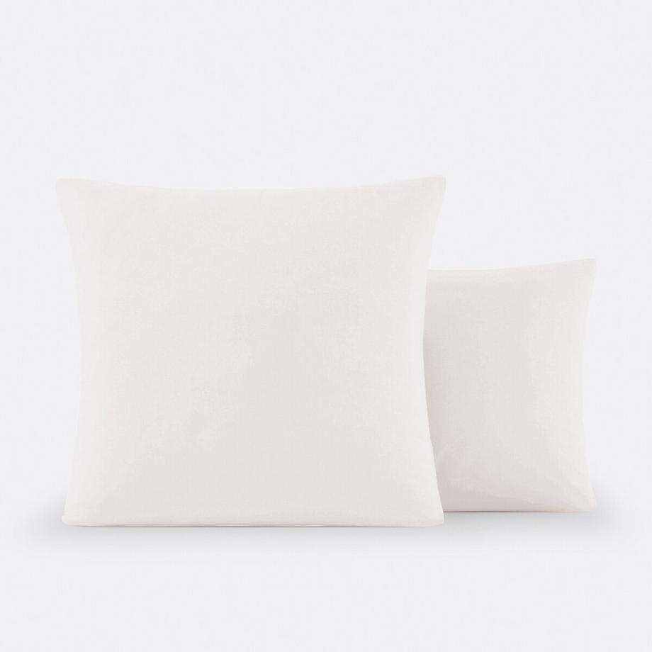 Taie d'oreiller enfant unie coton bio