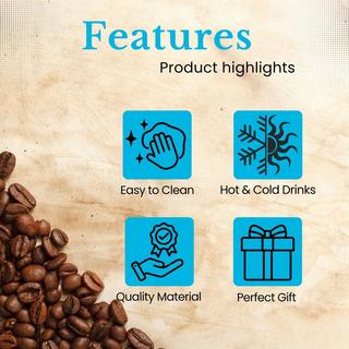 Intirilife Verre thermique à double paroi  