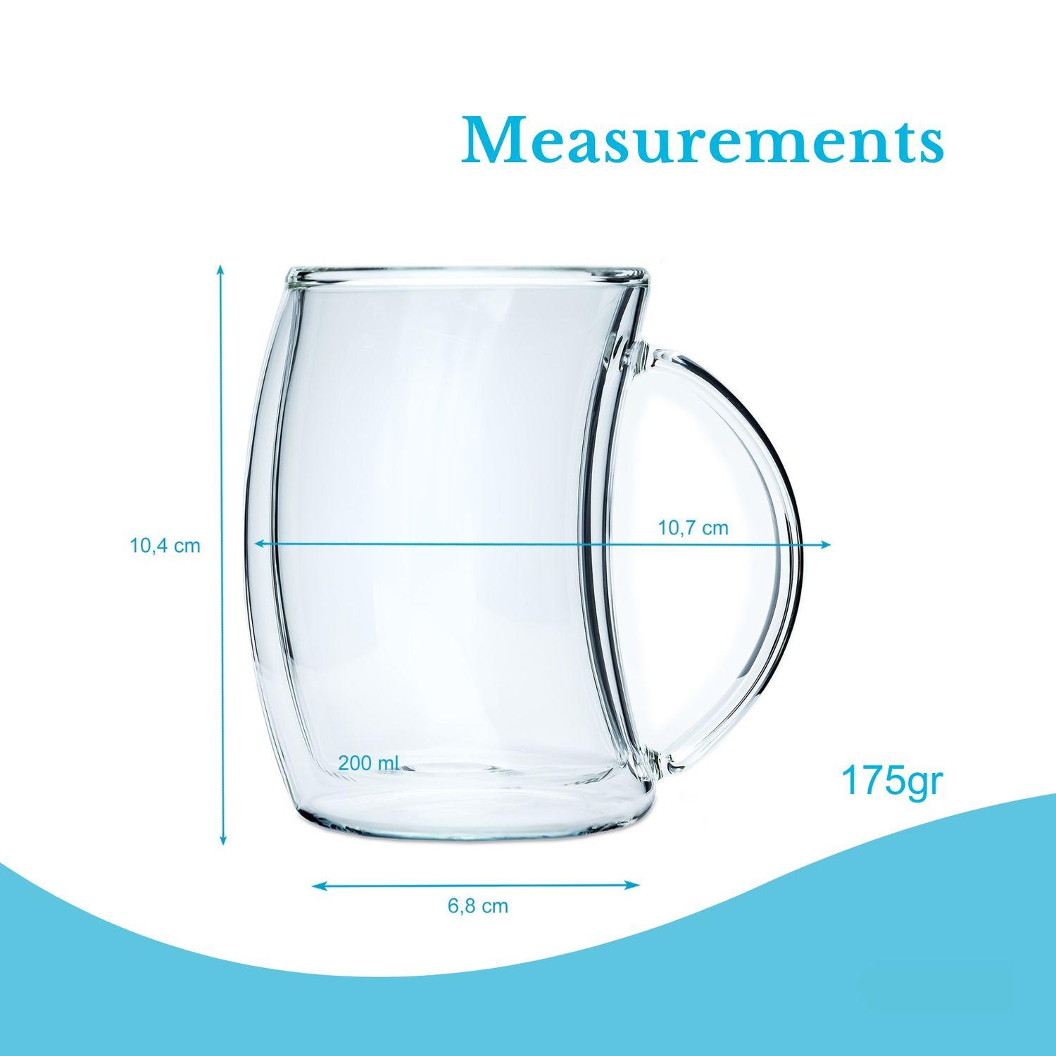 Intirilife Verre thermique à double paroi  